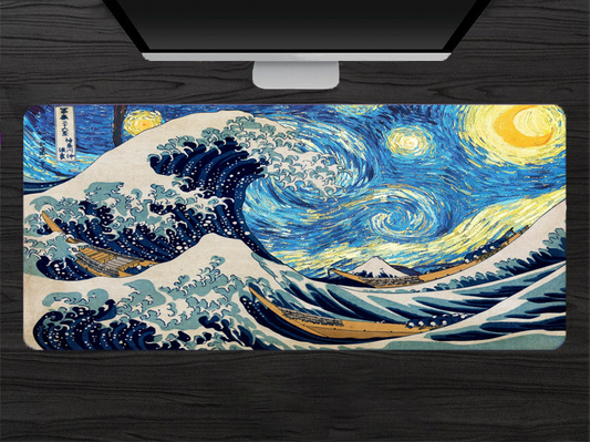 Great Wave Van Gogh Mousepad