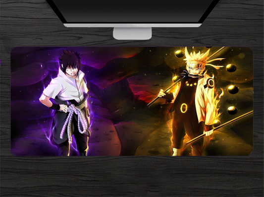 Naruto and Sasuke Mousepad